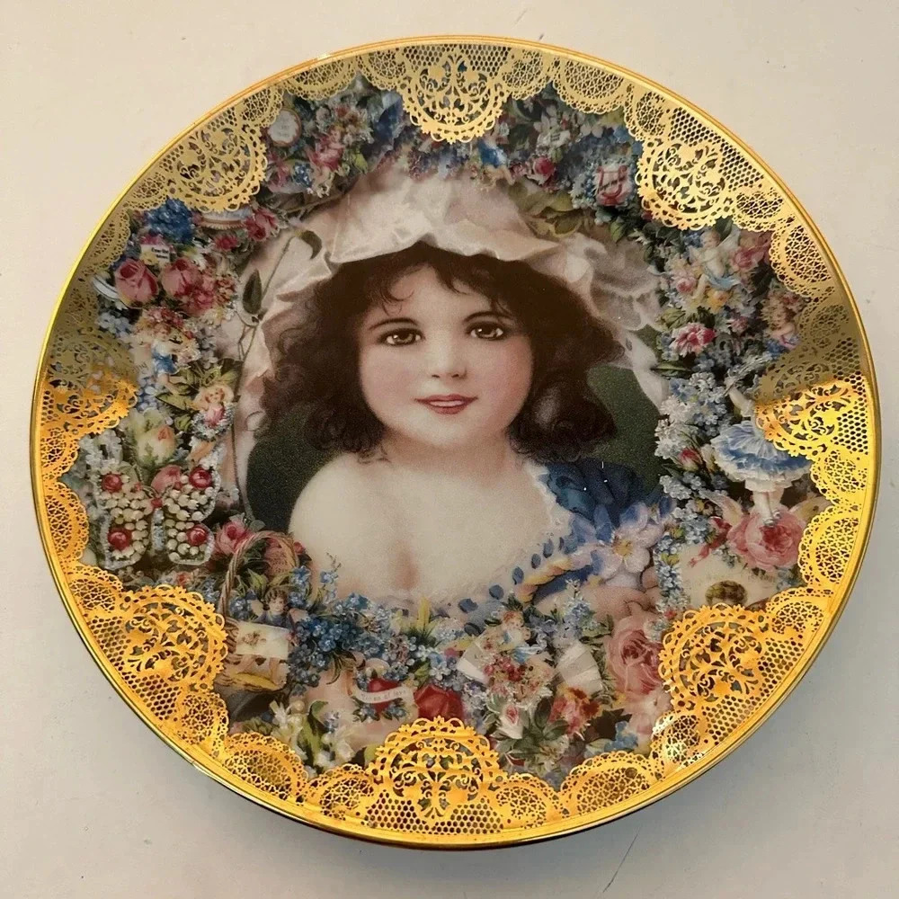Home Springtime Beauty Decorative Plate Vintage